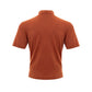 Elegant Linen Polo Shirt in Sophisticated Brown - SEHABRANDS