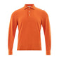 Elegant Orange Cotton Polo for Men - SEHABRANDS