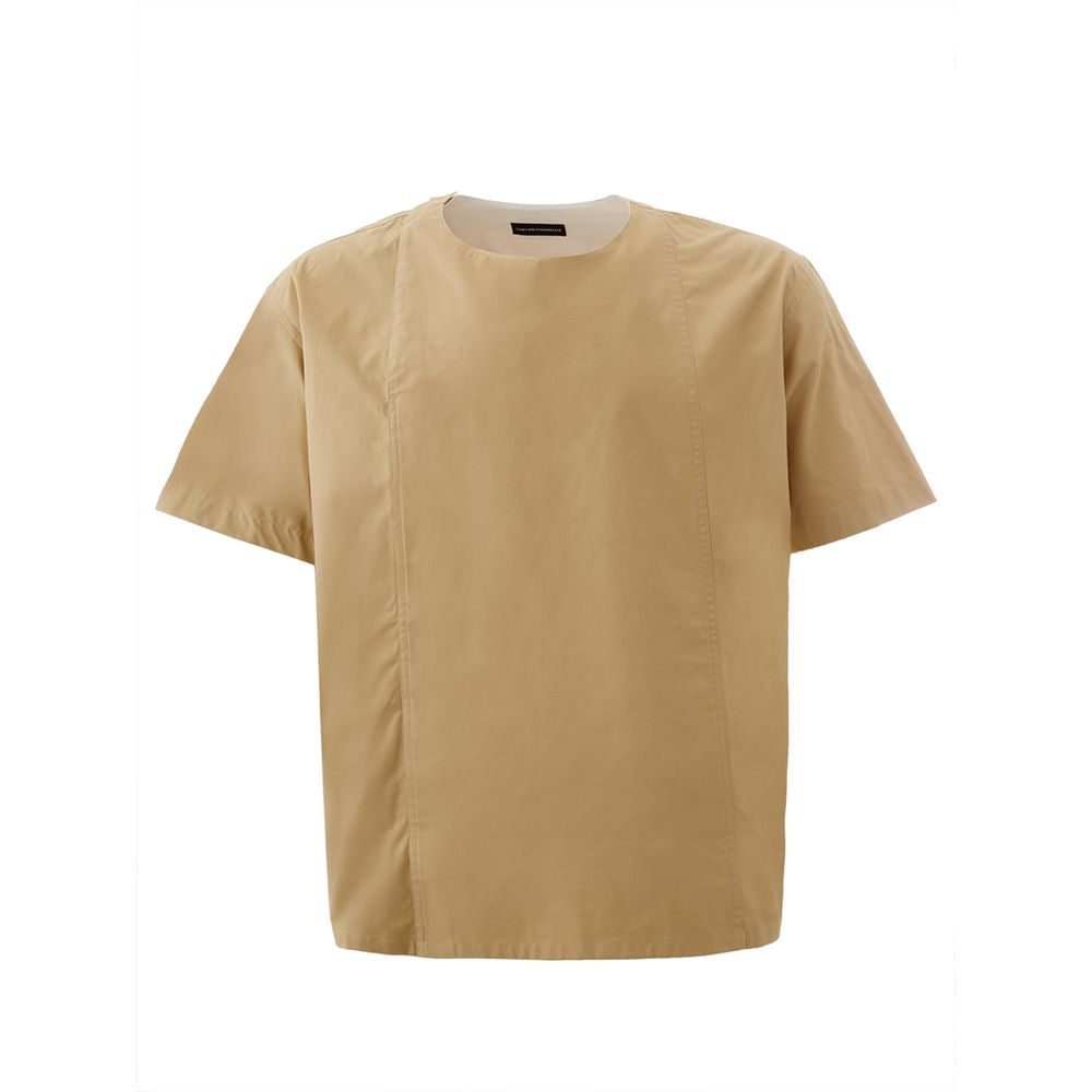 Elegant Cotton Brown Shirt for Men - SEHABRANDS