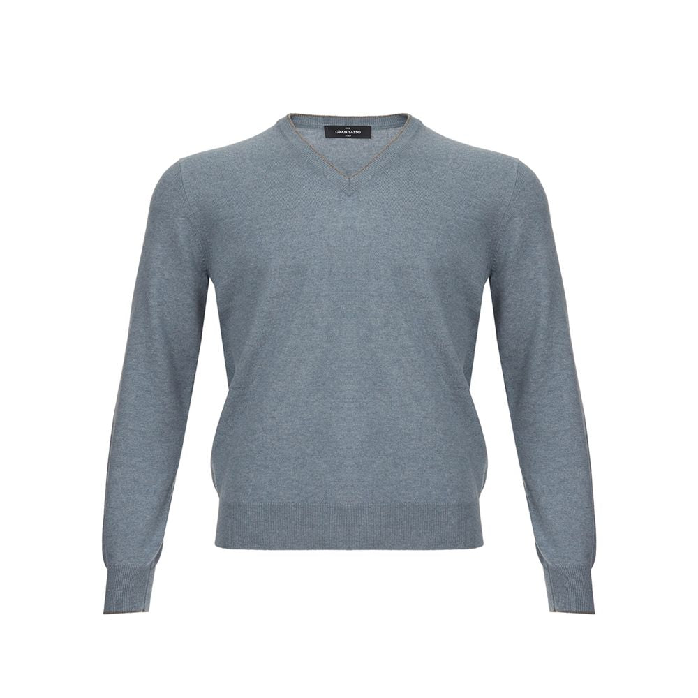 Elegant Cashmere Sweater in Chic Gray - SEHABRANDS