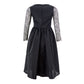 Elegant Black Polyester Dress - SEHABRANDS