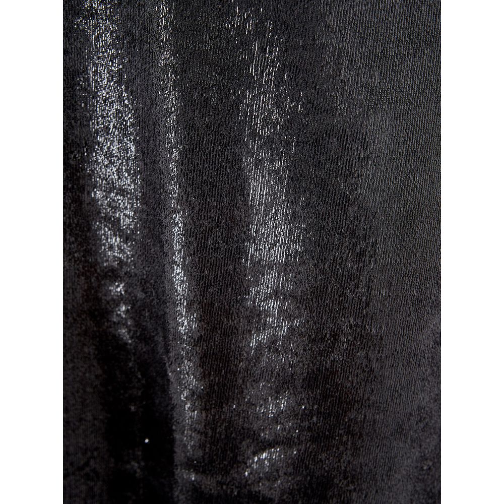 Elegant Polyester Black Dress - SEHABRANDS