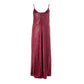 Elegant Bordeaux Polyester Dress by Lardini - SEHABRANDS