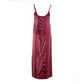 Elegant Bordeaux Polyester Dress by Lardini - SEHABRANDS