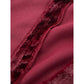 Elegant Bordeaux Polyester Dress by Lardini - SEHABRANDS