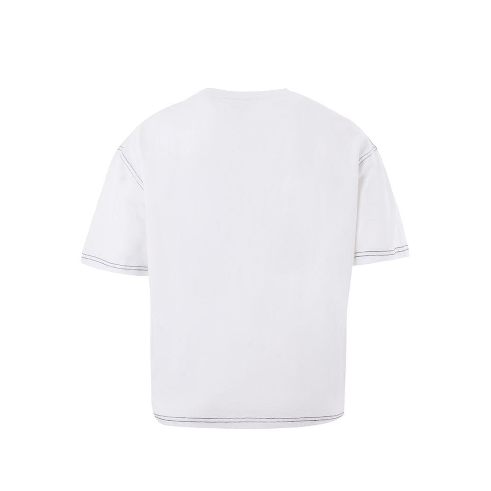 Elegant White Cotton Top for Women - SEHABRANDS