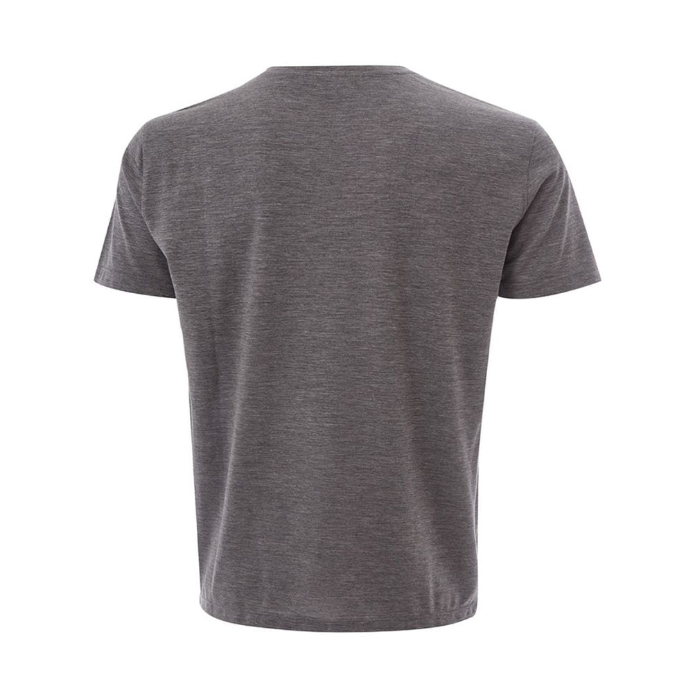 Elegant Gray Woolen Designer T-Shirt - SEHABRANDS