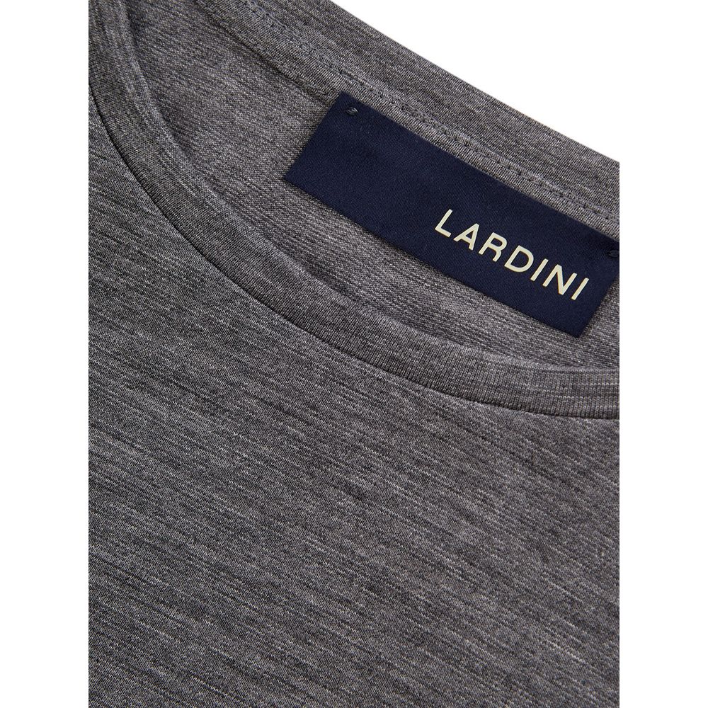 Elegant Gray Woolen Designer T-Shirt - SEHABRANDS