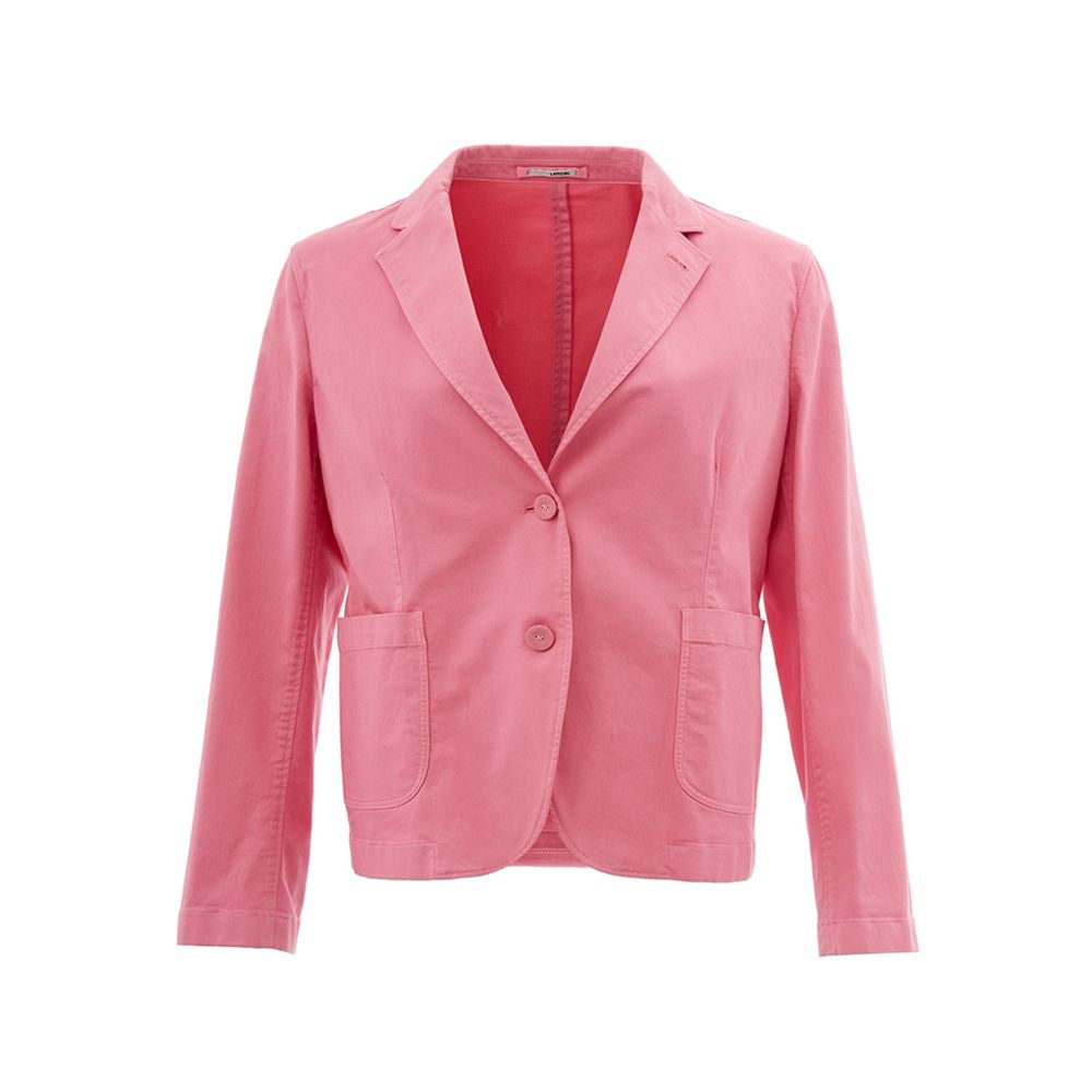 Elegant Pink Cotton Jacket for Her - SEHABRANDS