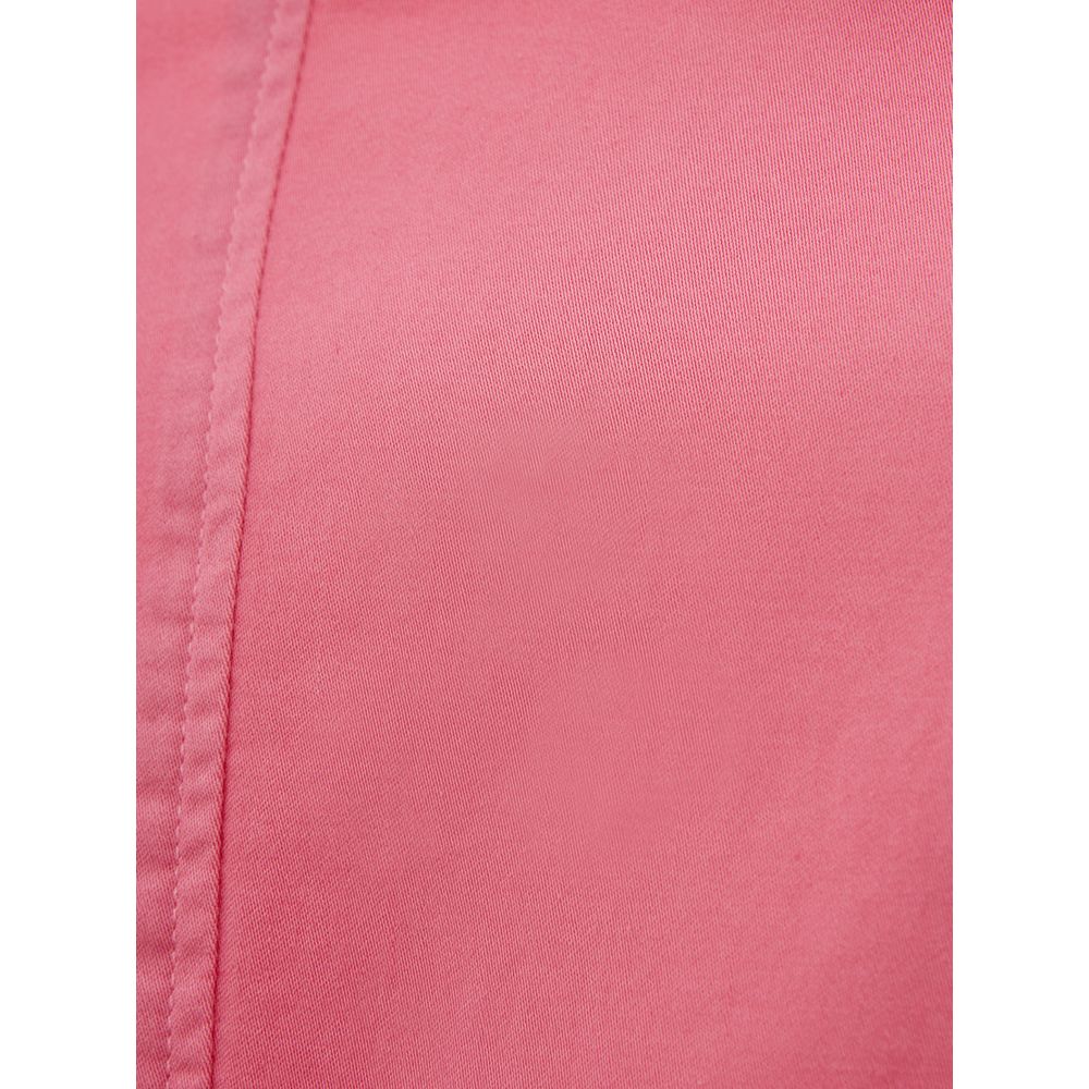 Elegant Pink Cotton Jacket for Her - SEHABRANDS