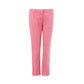 Elegant Cotton Pink Trousers for Sophisticated Style - SEHABRANDS