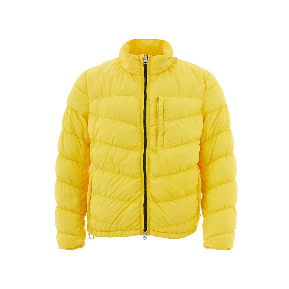 Mens Vibrant Yellow Outdoor Jacket - SEHABRANDS