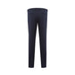 Elegant Blue Wool Pants for Women - SEHABRANDS