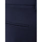 Elegant Blue Wool Pants for Women - SEHABRANDS