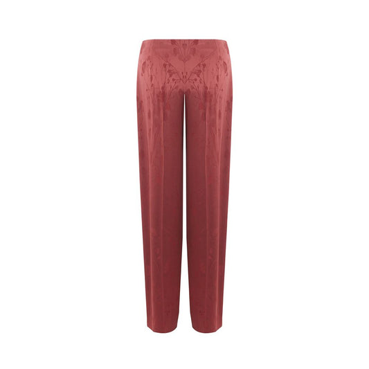 Elegant Red Tailored Pants - SEHABRANDS