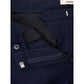 Elegant Blue Wool Pants for Women - SEHABRANDS