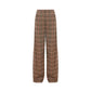 Elegant Brown Viscose Pants for Women - SEHABRANDS