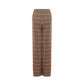 Elegant Brown Viscose Pants for Women - SEHABRANDS