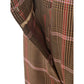 Elegant Brown Viscose Pants for Women - SEHABRANDS