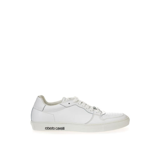 White Leather Sneakers Luxe Footwear - SEHABRANDS