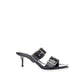 Elevate Your Steps in Timeless Black Leather Sandals - SEHABRANDS