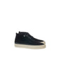 Elegant Suede Sneakers in Timeless Black - SEHABRANDS