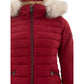 Bordeaux Elegance Ladies Polyester Jacket - SEHABRANDS