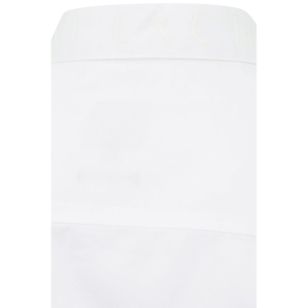 Elegant White Cotton Shirt for Men - SEHABRANDS