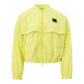 Chic Yellow Polyamide Jacket for Women - SEHABRANDS