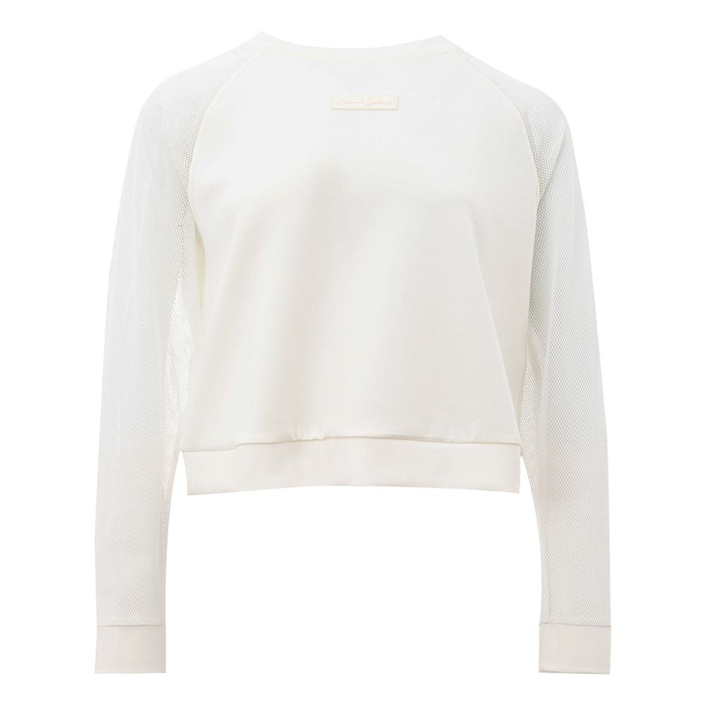 Elegant White Polyamide Sweater - SEHABRANDS