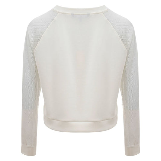 Elegant White Polyamide Sweater - SEHABRANDS