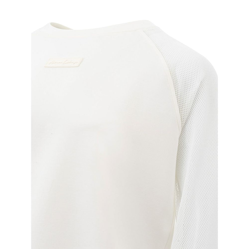 Elegant White Polyamide Sweater - SEHABRANDS