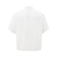 Elegant White Viscose Shirt for Men - SEHABRANDS