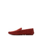 Elegant Bordeaux Leather Loafers for Men - SEHABRANDS