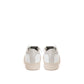 Elegant White Leather Sneakers - SEHABRANDS