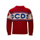 Elegant Red Wool Sweater For Sharp Looks - SEHABRANDS