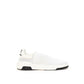 Elegant White Leather Sneakers - SEHABRANDS