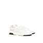 Elegant White Leather Sneakers - SEHABRANDS