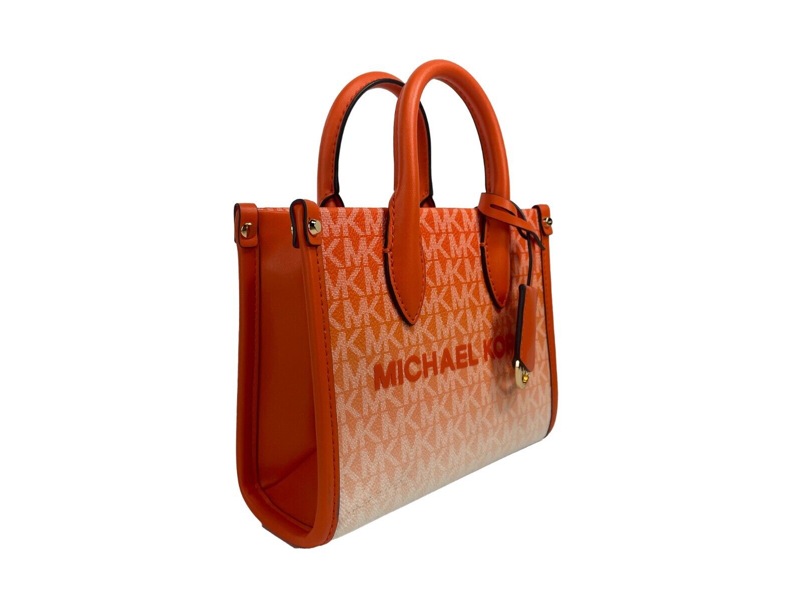 Mirella XS Leather Top Zip Shopper Tote Bag - SEHABRANDS