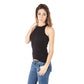 Black Lycra Tops & T-Shirt - SEHABRANDS