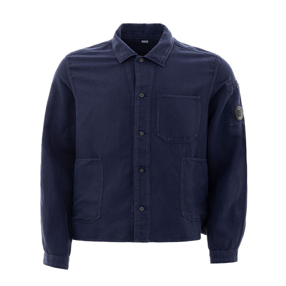 Blue Cotton Shirt - SEHABRANDS