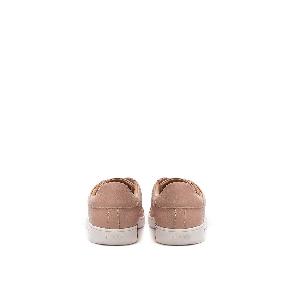 Pink Leather Sneaker - SEHABRANDS