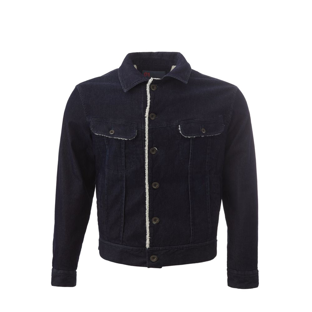 Blue Cotton Jacket - SEHABRANDS