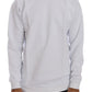 Elegant White Crewneck Cotton Sweater - SEHABRANDS