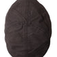 Dolce & Gabbana Brown Nylon Cloth Newsboy Hat Men