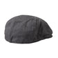 Dolce & Gabbana Gray Herringbone Crown Newsboy Hat Men