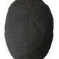 Dolce & Gabbana Dark Gray Nylon Cloth Newsboy Hat Men