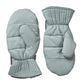 Dolce & Gabbana Green Quilted Nylon Wrist Length Mitten Gloves