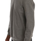 Sophisticated Gray Cotton Hooded Sweater - SEHABRANDS