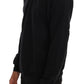 Elegant Black Cotton Crewneck Sweater - SEHABRANDS